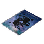 Spade Butterfly Thoughts and Dreams Journal ノートブック (左側)