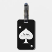 Spade Design ラゲッジタグ (裏面縦)