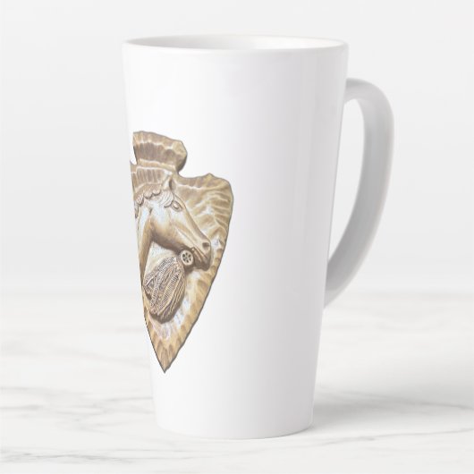 Spade Horsey  カフェラテマグ (右アングル)