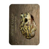 Spadefoot Toad、ホワイトサンズ国立公園 マグネット (縦)