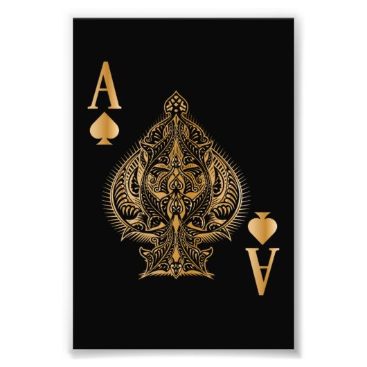 Spades Poker Ace Casino フォトプリント (正面)