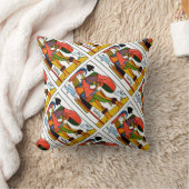 SpadesThrow PillowJのトランプのタロットジャック クッション (ブランケット)