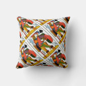 SpadesThrow PillowJのトランプのタロットジャック クッション (裏面)