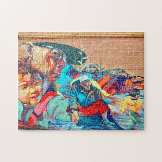 Spadinaカルチャーアートトロント。 ジグソーパズル (横)