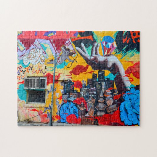 Spadinaカルチャーアートトロント。 ジグソーパズル (横)