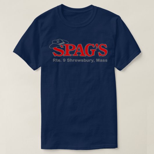 SPAGのRte 9 Shrewsbury Massachusetts Nostalgia Vi Tシャツ (デザイン正面)