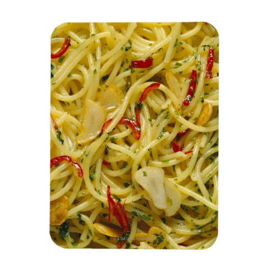 Spaghetti Aglio、OlioとPeperoncino マグネット (縦)