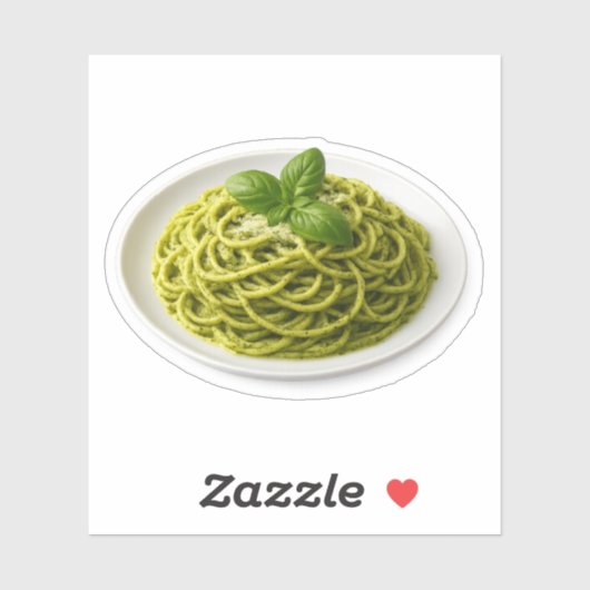 Spaghetti al Pesto シール (シート)