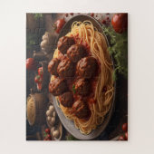Spaghetti and Meatballs ジグソーパズル (縦)