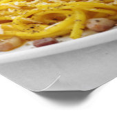 Spaghetti Carbonara ポスター (角)