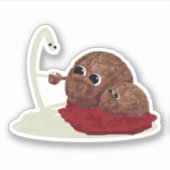 Spaghetti Meets Ball シール (正面)