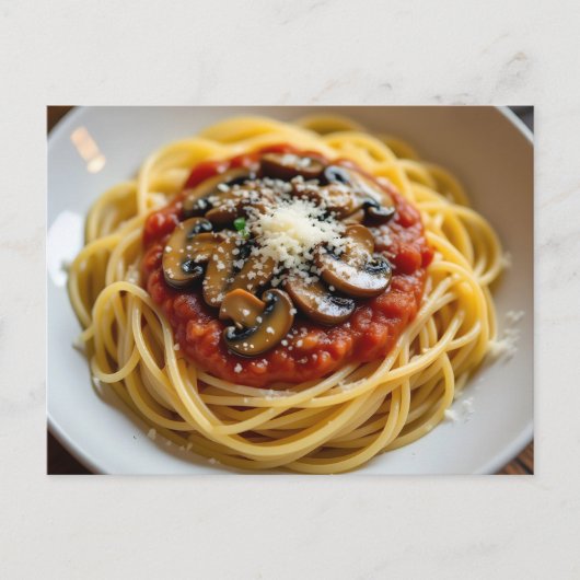 Spaghetti Sauce Recipe ポストカード (正面)