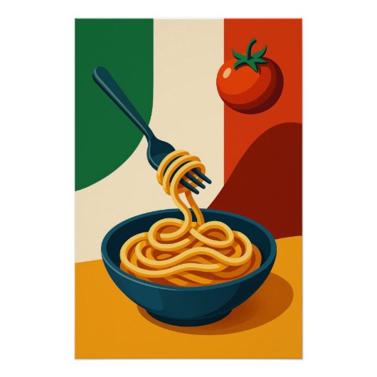 Spaghetti – Saveurs d’Italie ポスター (正面)