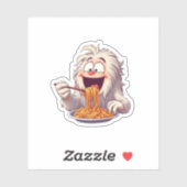 "spaghYETI" シール (シート)