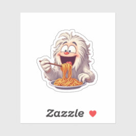 "spaghYETI" シール