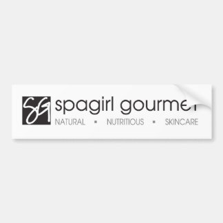 Spagirlのグルメのステッカー バンパーステッカー