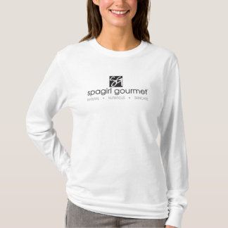 Spagirlのグルメ向きの長袖のワイシャツ Tシャツ