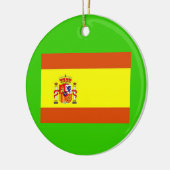 Spain*のカスタムなクリスマスのオーナメント セラミックオーナメント (左)