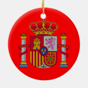 Spain*のカスタムなクリスマスのオーナメント セラミックオーナメント