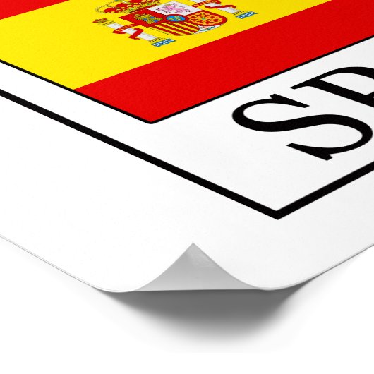 Spain ポスター (角)