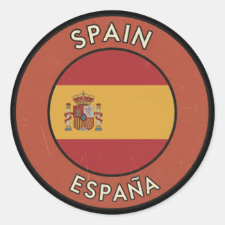 Spain ラウンドシール