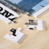 Spain - Barcelona - I Love - ジグソーパズル (側面)