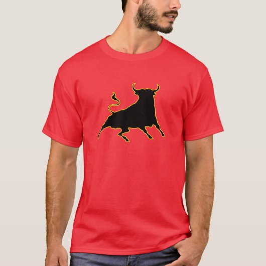 Spain Bull T-Shirt Tシャツ (正面)