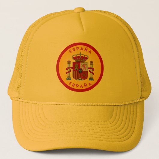 Spain Coat of Arms Circle Shape  キャップ (正面)