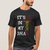 Spain DNA Tree Spanish Roots Espana Spanish Pride Tシャツ (正面)
