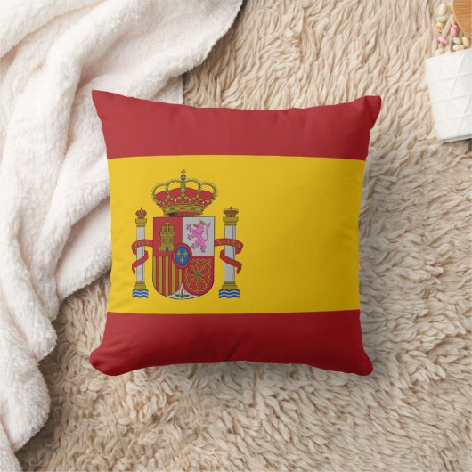 Spain Flag クッション (ブランケット)