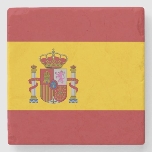 Spain Flag ストーンコースター (正面)