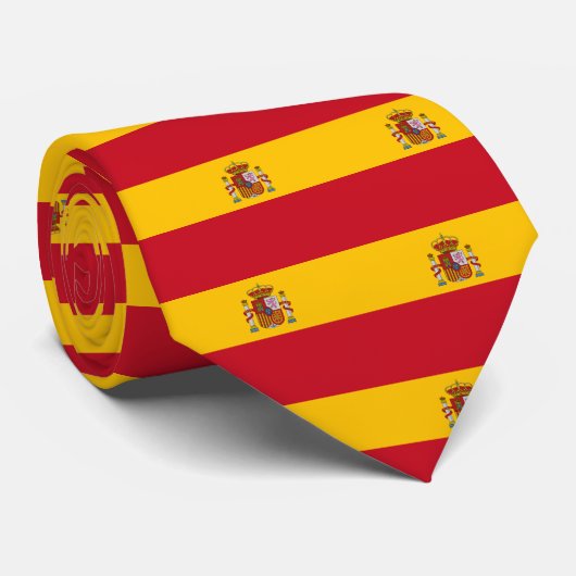 spain flag ネクタイ (ロール)
