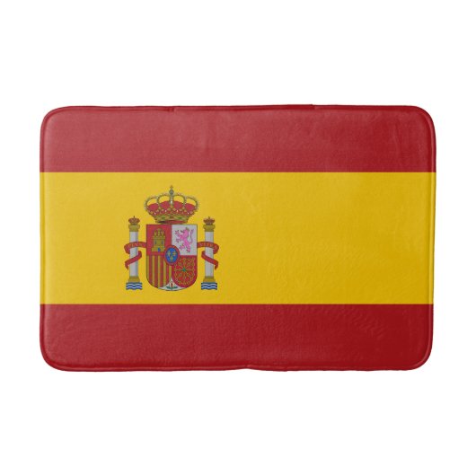 Spain Flag バスマット (正面)