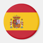 Spain Flag マグネット (正面)
