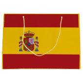 Spain Flag ラージペーパーバッグ (正面)