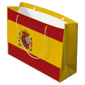 Spain Flag ラージペーパーバッグ (裏面アングル)
