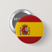 Spain Flag 缶バッジ (正面&裏面)