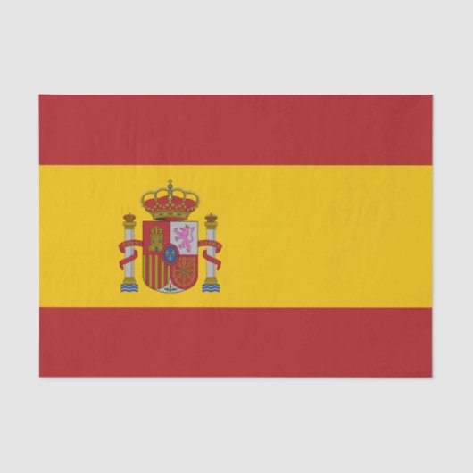 Spain Flag 薄葉紙 (正面)