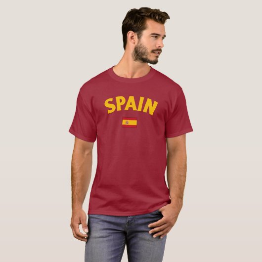 Spain Flag Tシャツ (正面フル)
