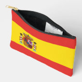 Spain Flag World Cup Football Soccer Espana アクセサリーポーチ (見開き)