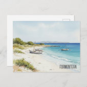 Spain Formentera Travel ポストカード (正面/裏面)