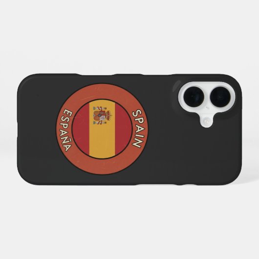 Spain iPhone 16ケース (裏面横)
