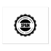 SPAIN Letter Printed Packaging Document Labeling  ラバースタンプ (インプリント)