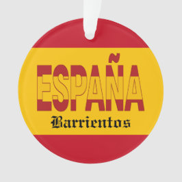 SPAIN Monogram - SEE BACK!  オーナメント