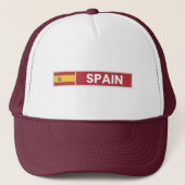 Spain National Flag キャップ (正面)