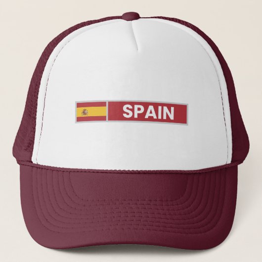 Spain National Flag キャップ (正面)