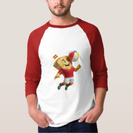 Spain Omelette Soccer Mascot T-Shirt - Group H Tシャツ