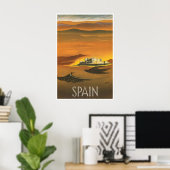 Spain Print Spanish Art Tom Delpy Travel Poster ポスター (ホームオフィス)