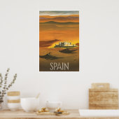 Spain Print Spanish Art Tom Delpy Travel Poster ポスター (キッチン)