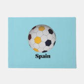 Spain soccer ドアマット (正面)